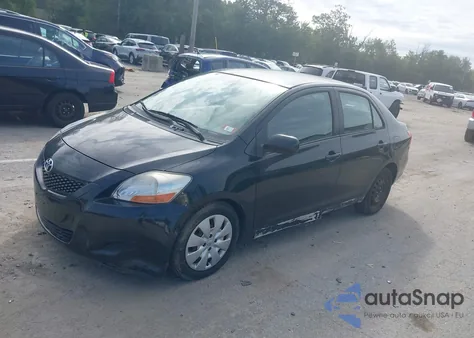 2010 Toyota Yaris из США, поврежденный, VIN JTDBT4K36A1360769